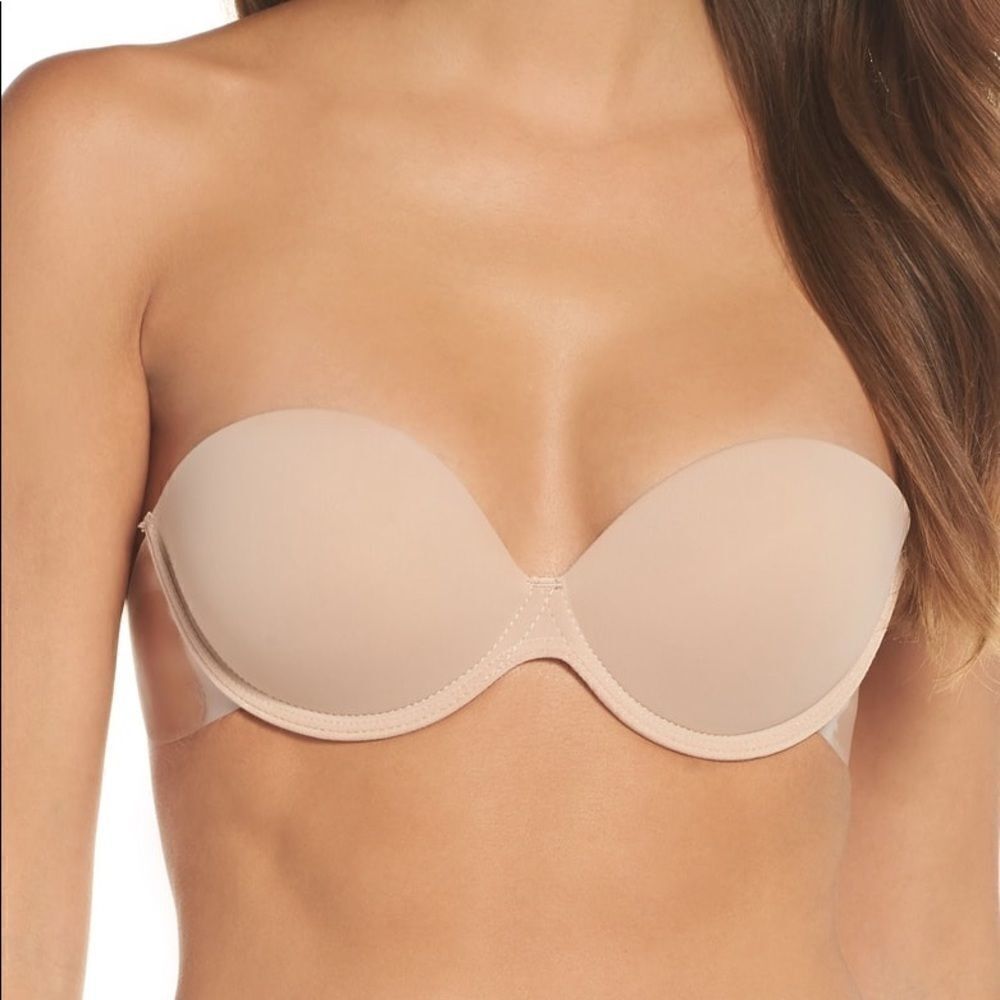 Nordstrom Go Bare Backless Strapless Underwire D10